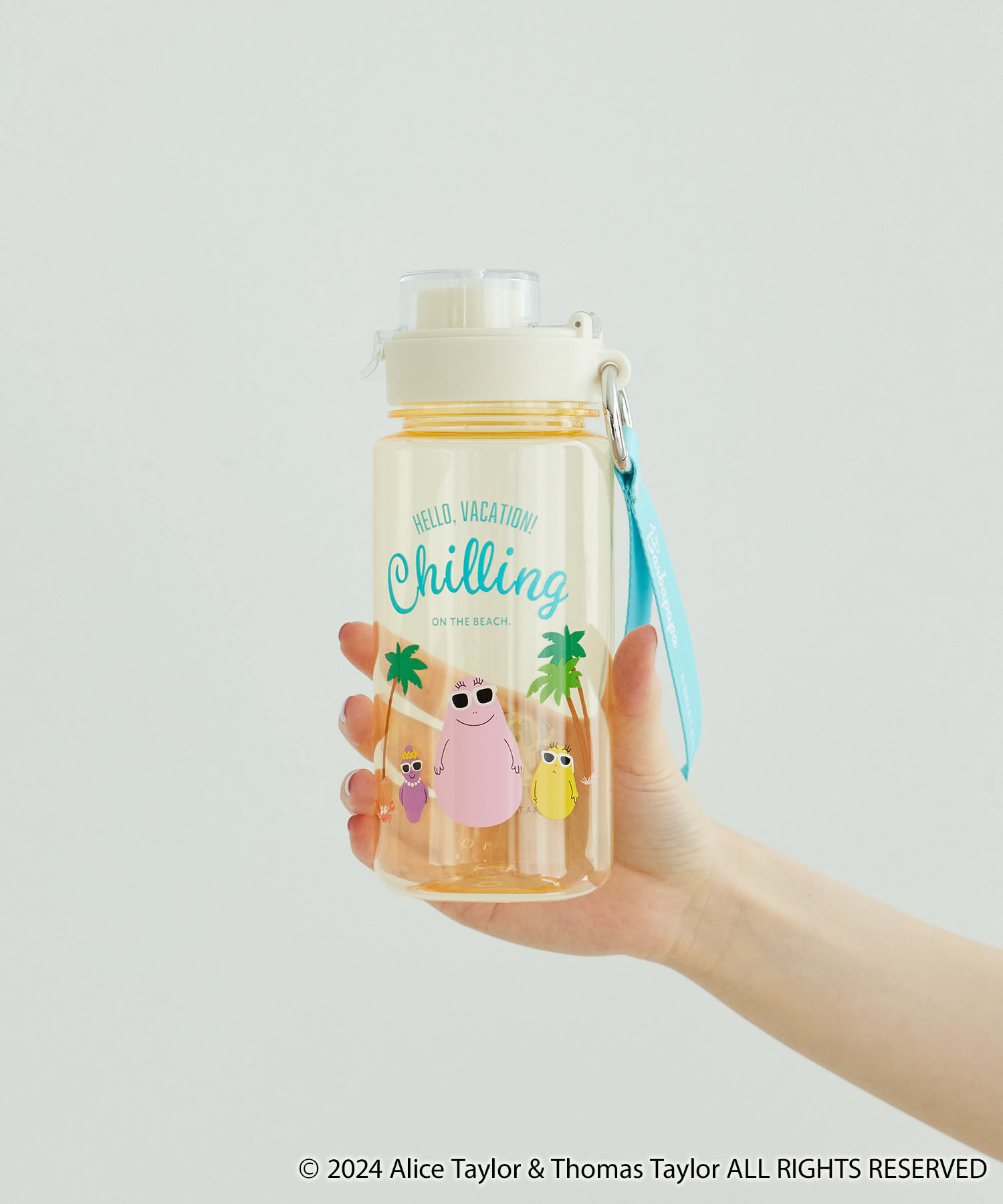 ROPE PICNIC PASSAGE「【BARBAPAPA(バーバパパ)】ドリンクボトルwithストラップバケーション」|グラス・マグカップ|