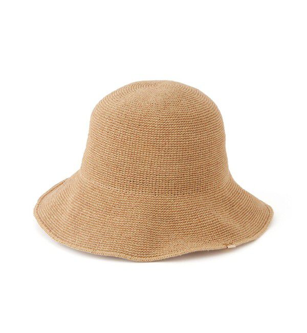ROPE PICNIC PASSAGE「細編みプレート付きハット」|ハット|