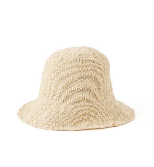 ROPE PICNIC PASSAGE「細編みプレート付きハット」|ハット|