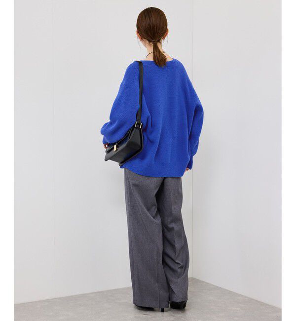 Rope&rsquo;Picnic「【新色追加】スフレニットシリーズ 変形メタルボタンミドル丈カーディガン/イージーケア・リンクコーデ」|カーディガン|