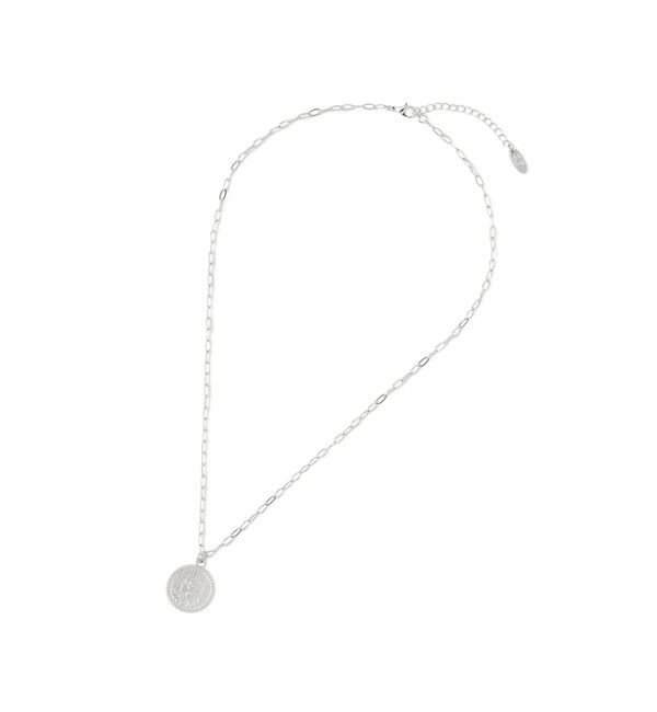 ROPE PICNIC PASSAGE「メタルコイントップショートネックレス」|ネックレス|