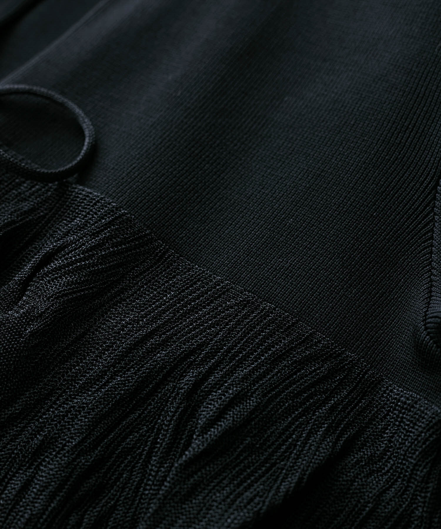 ADAM ET ROPE'「【洗える】フリルカーディガン」|カーディガン|