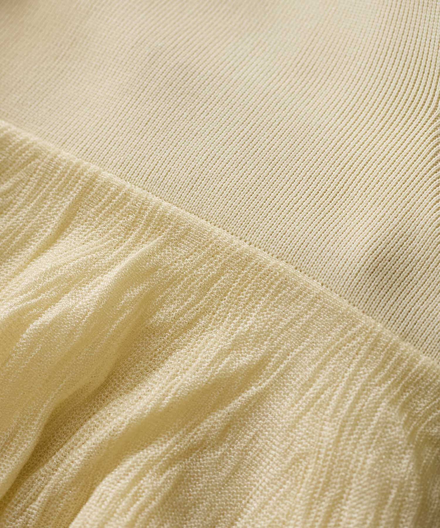 ADAM ET ROPE'「【洗える】フリルカーディガン」|カーディガン|