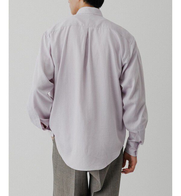 ADAM ET ROPE'「ソフト コットン ドレープ シャツ」|シャツ・ブラウス|