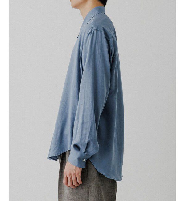 ADAM ET ROPE'「ソフト コットン ドレープ シャツ」|シャツ・ブラウス|