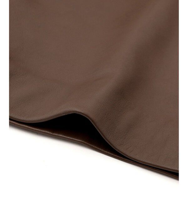 ADAM ET ROPE'「【EMOELLE】レザーパンツ」|チノ|