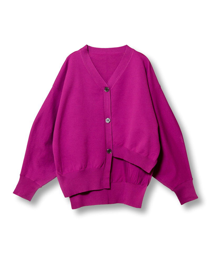  「ボリュームスリーブニットカーディガン」|カーディガン|