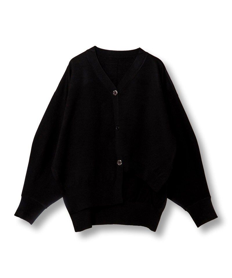 「ボリュームスリーブニットカーディガン」|カーディガン|