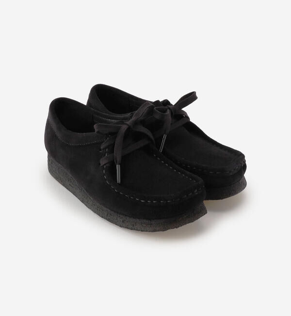  「Clarks | WALLABEE BLACK WOMEN」|ビジネス・ドレスシューズ|BLACK