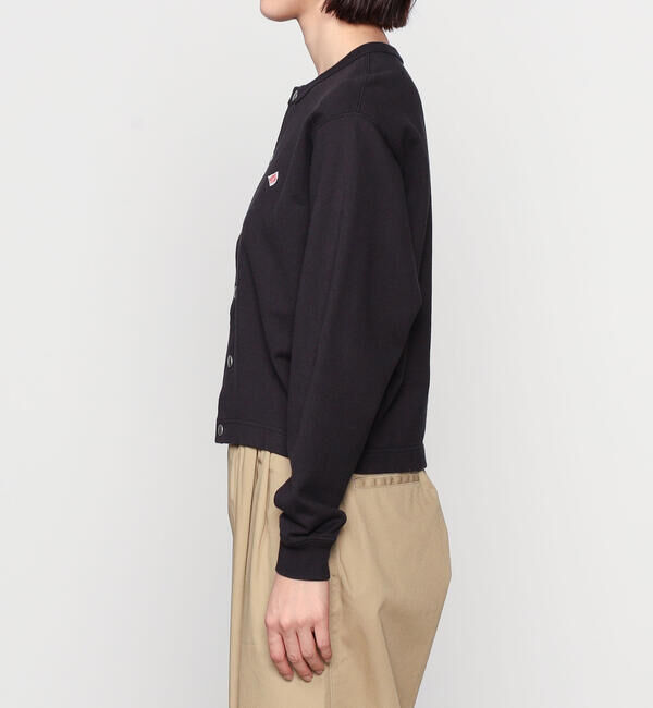 DANTON「DANTON | コットン クルーネックカーディガン WOMEN」|カーディガン|