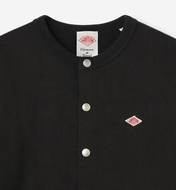 DANTON「DANTON | コットン クルーネックカーディガン WOMEN」|カーディガン|