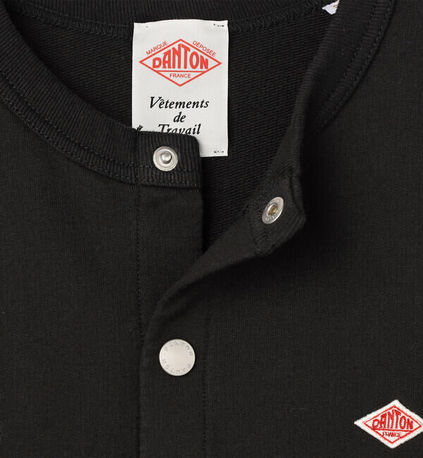 DANTON「DANTON | コットン クルーネックカーディガン WOMEN」|カーディガン|