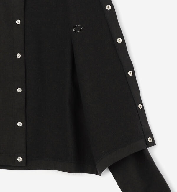 DANTON「DANTON | コットン クルーネックカーディガン WOMEN」|カーディガン|