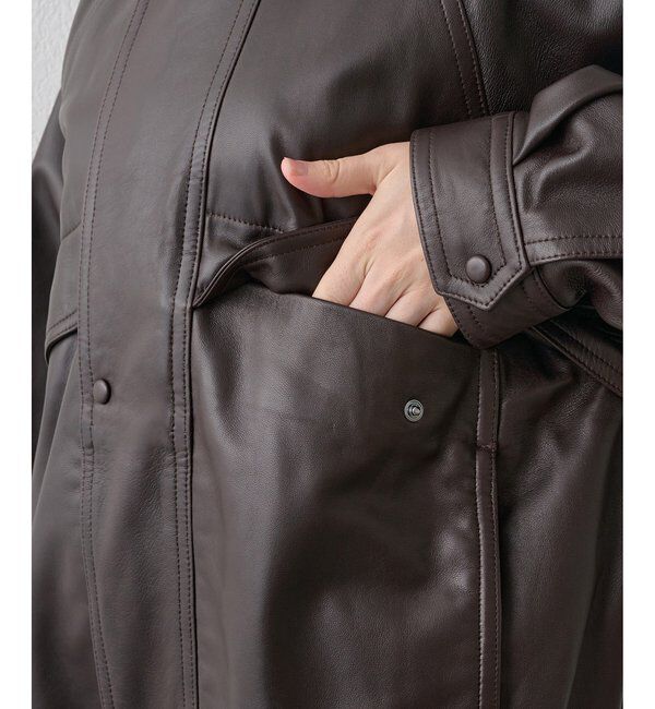 GEMINI「【GEMINI】レザーブルゾン」|ブルゾン・スタジャン|