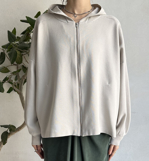  「【WEB限定】ジップフーディー 」|カーディガン|