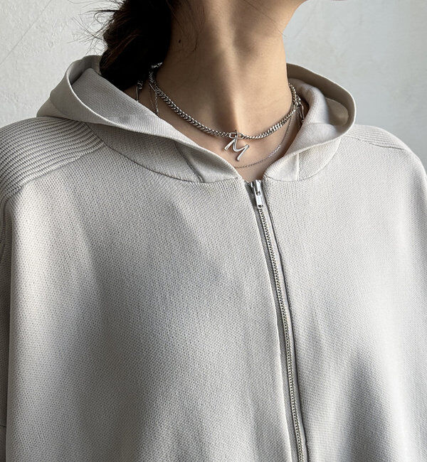  「【WEB限定】ジップフーディー 」|カーディガン|
