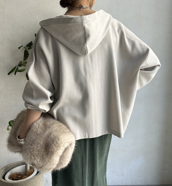  「【WEB限定】ジップフーディー 」|カーディガン|