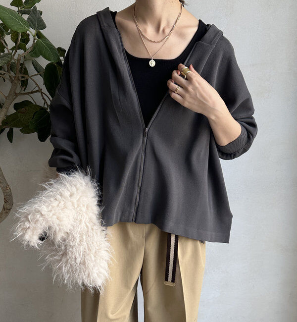  「【WEB限定】ジップフーディー 」|カーディガン|
