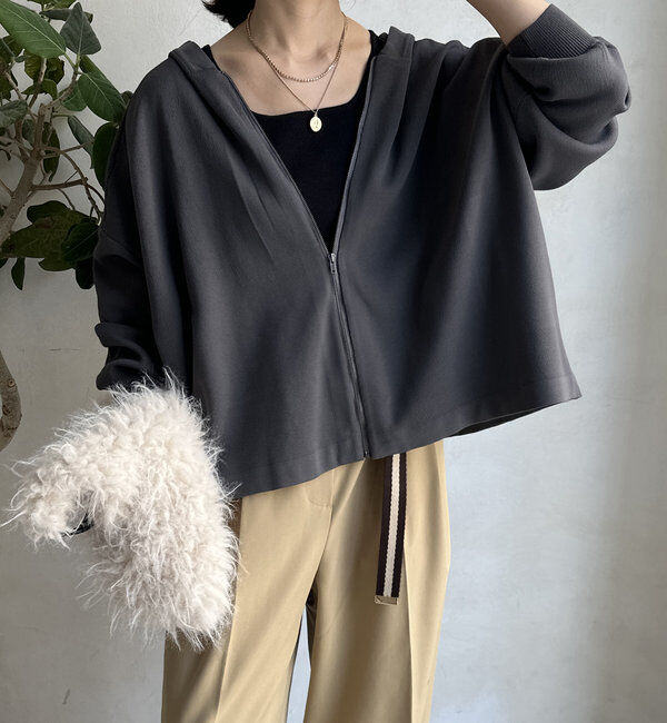  「【WEB限定】ジップフーディー 」|カーディガン|