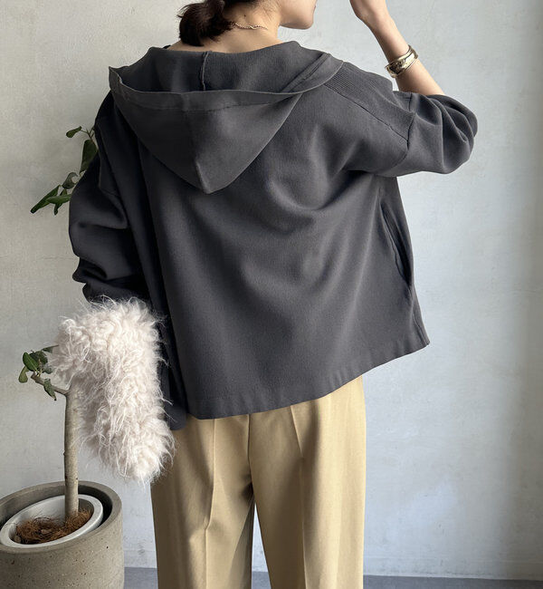  「【WEB限定】ジップフーディー 」|カーディガン|