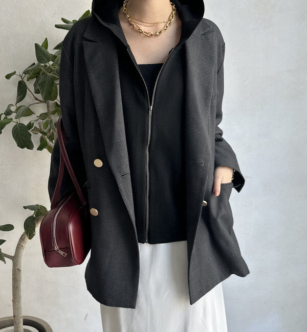  「【WEB限定】ジップフーディー 」|カーディガン|