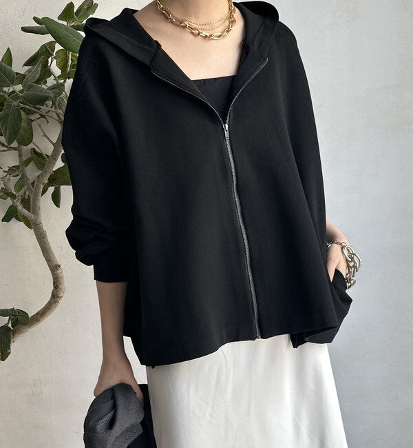  「【WEB限定】ジップフーディー 」|カーディガン|