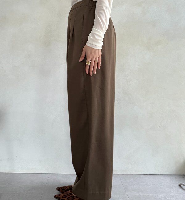  「裏起毛ボンディングパンツ」|チノ|