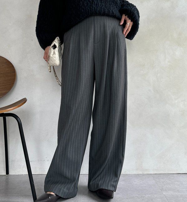  「裏起毛ボンディングパンツ」|チノ|