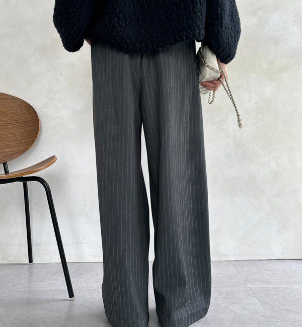  「裏起毛ボンディングパンツ」|チノ|