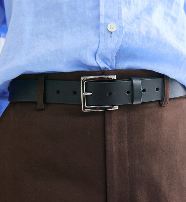  「【MONN.:.(モン)】プレーンベルト」|ベルト|