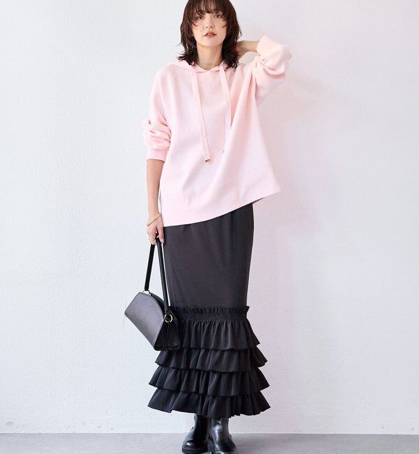  「【着映え◎】フリルタイトスカート」|スカート|