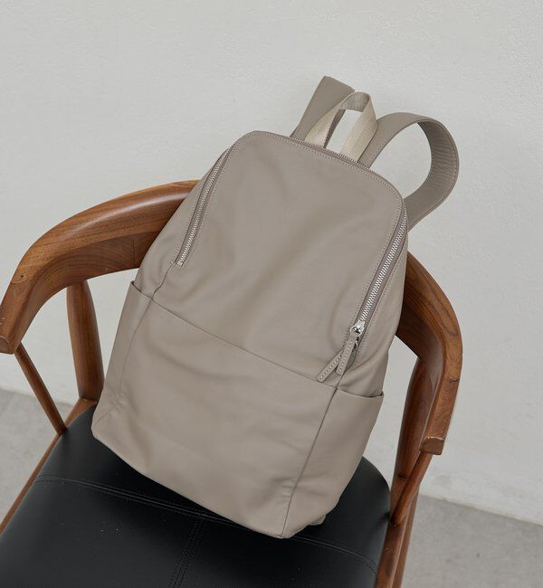  「【新色モカが登場！】【累計販売7000点以上！】レザーバックパック」|リュック|グレージュ