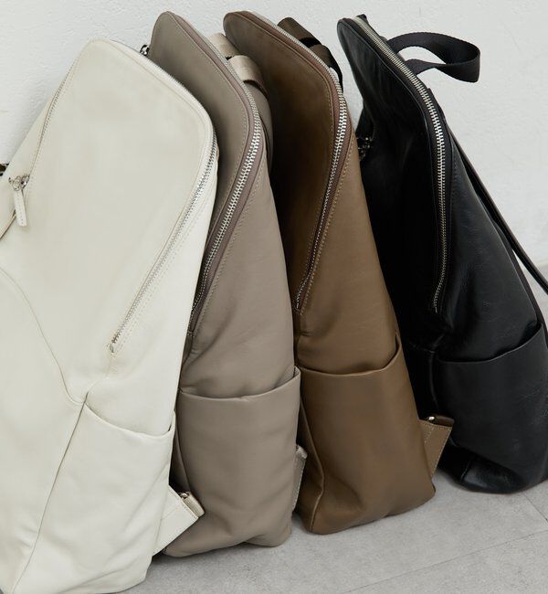  「【新色モカが登場！】【累計販売7000点以上！】レザーバックパック」|リュック|