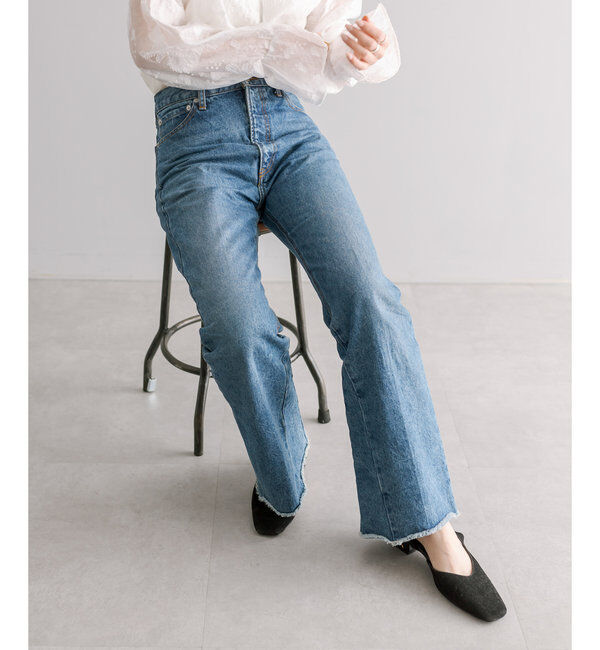  「ai no de kojimaフレア」|デニム|