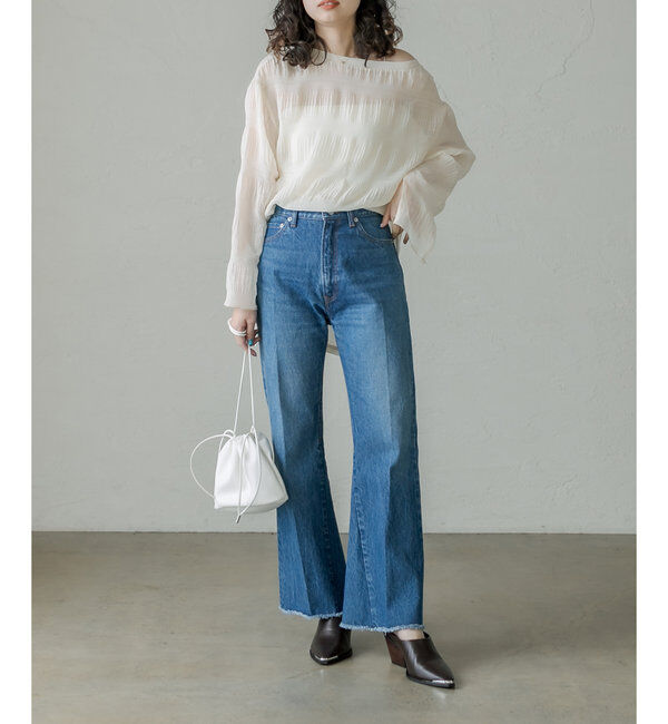  「ai no de kojimaフレア」|デニム|