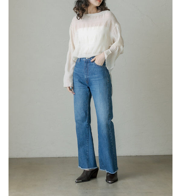  「ai no de kojimaフレア」|デニム|