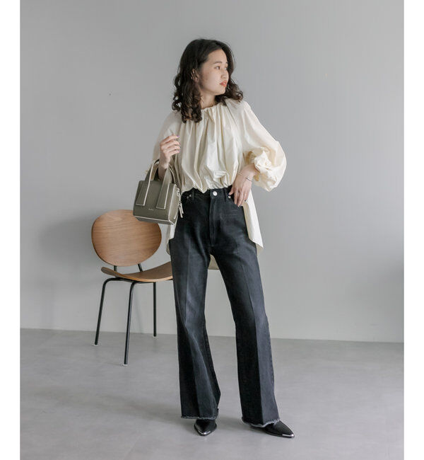  「ai no de kojimaフレア」|デニム|