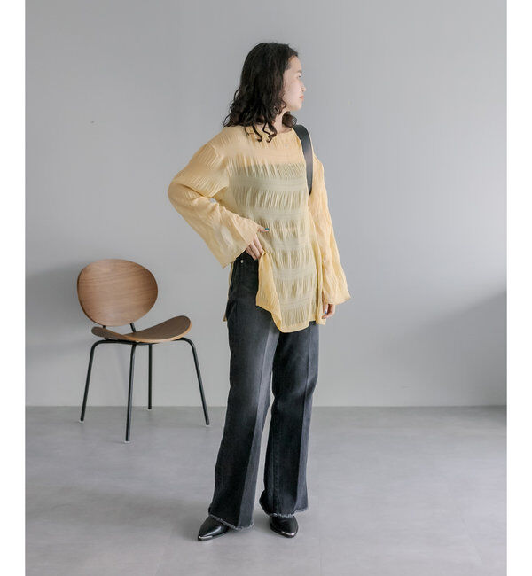  「ai no de kojimaフレア」|デニム|