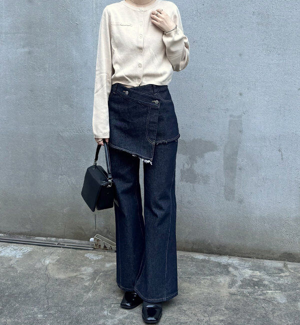  「[mline]ボタンカーディガン」|カーディガン|