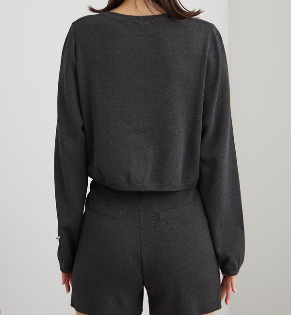  「[mline]ボタンカーディガン」|カーディガン|