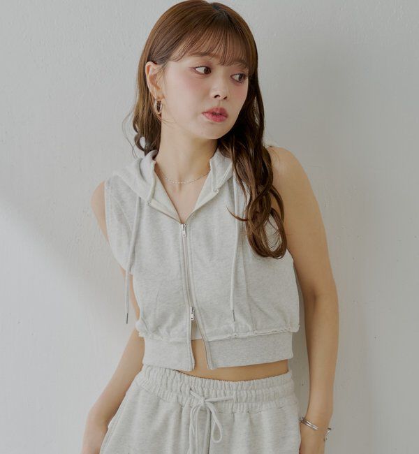  「ノースリフードパーカー」|Tシャツ・カットソー|