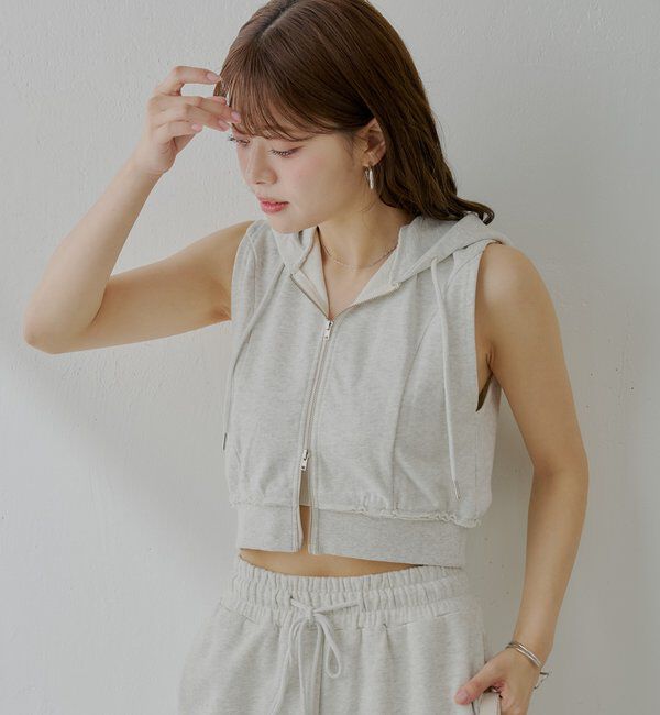  「ノースリフードパーカー」|Tシャツ・カットソー|