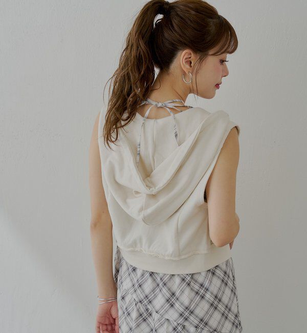  「ノースリフードパーカー」|Tシャツ・カットソー|