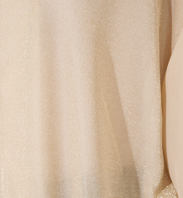 collex「【WEB限定】シアーラメジップアップカーディガン」|カーディガン|