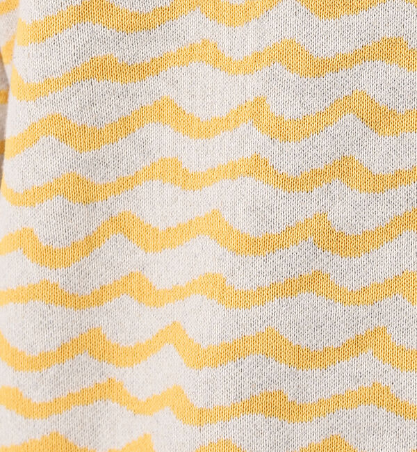 ABAHOUSE「シルクミックス WJQ ホリゾンタル ボーダー ニット」|ニット・セーター|