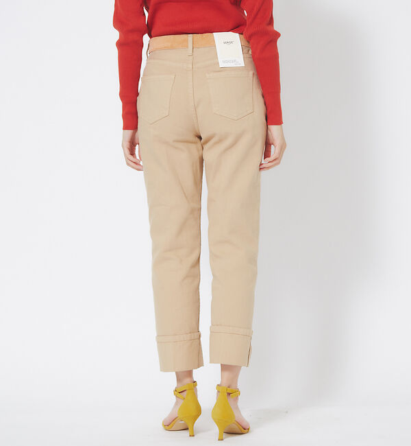 qualite「【SERGE】SUEDE BELT/STAPLE.SP　デニムパンツ」|デニム|