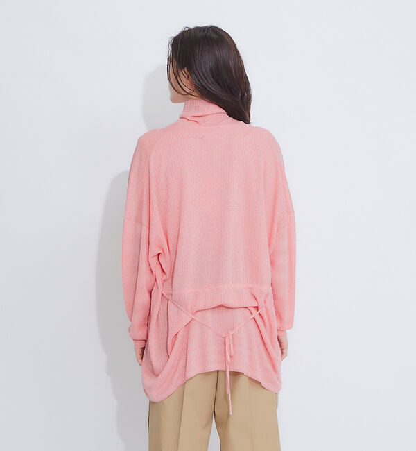 qualite「【アンサンブル対応】シアーリブカーディガン」|カーディガン|