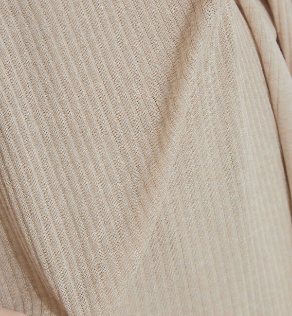 qualite「【アンサンブル対応】シアーリブカーディガン」|カーディガン|