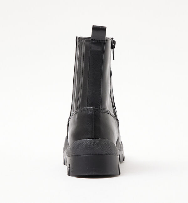 AU BANNISTER「【LAROUTE】厚底 ショートサイドゴアブーツ」|ショートブーツ|