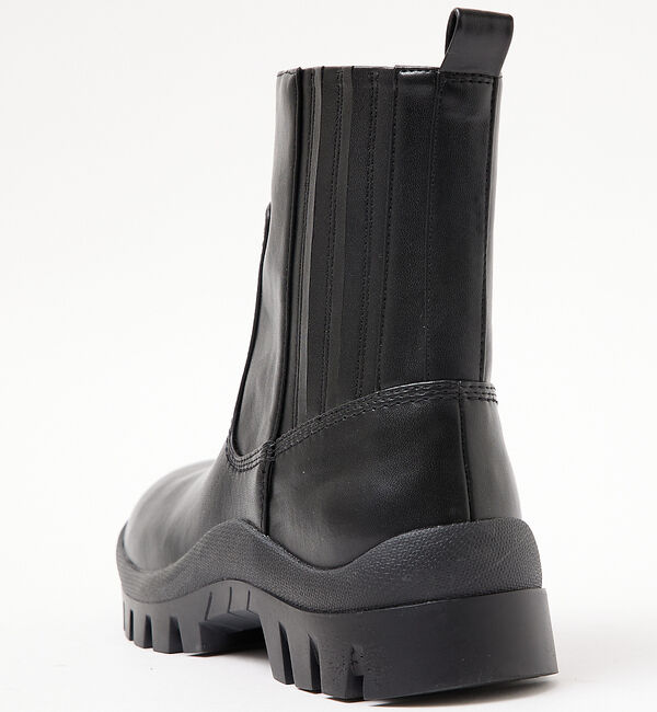 AU BANNISTER「【LAROUTE】厚底 ショートサイドゴアブーツ」|ショートブーツ|